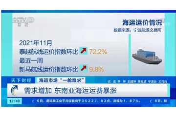 緊急！出口至東南亞運費暴漲！